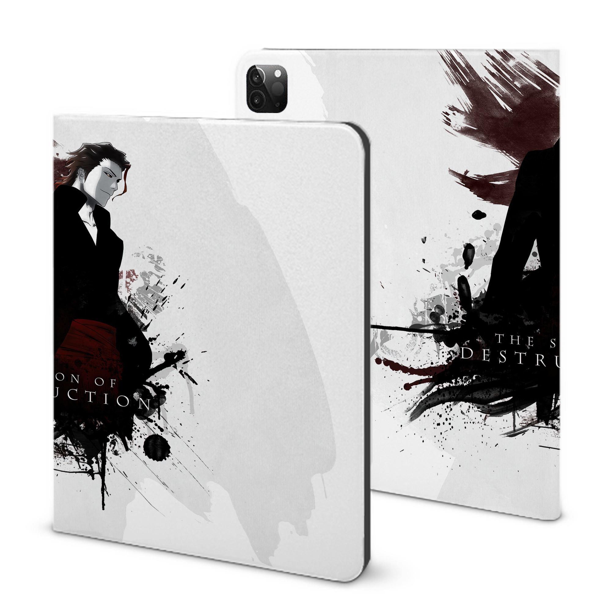 （画像用） ブリーチ BLEACH IPadケース ペンホルダー付き ブックスタイルデザイン